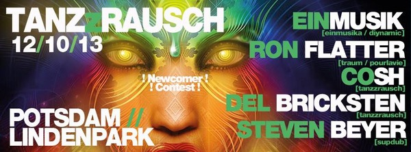 Party Flyer: Tanzzrausch @ Lindenpark in Potsdam (GER) am 12.10.2013 in Potsdam