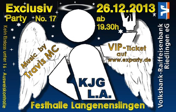 Party Flyer: Exclusiv Party No. 17 am 26.12.2013 in Langenenslingen