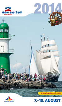 Party Flyer: 24. Hanse Sail Rostock 2014 am 07.08.2014 in Rostock