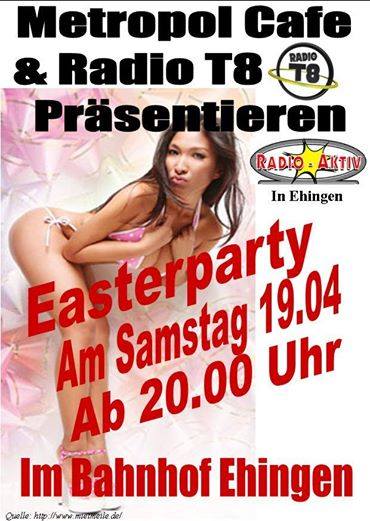 Party Flyer: Easterparty @ Metropol Ehingen am 19.04.2014 in Ehingen a.d. Donau