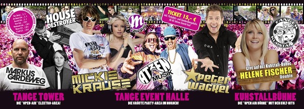 Party Flyer: Frhtanz Tange 2014 am 08.06.2014 in Apen