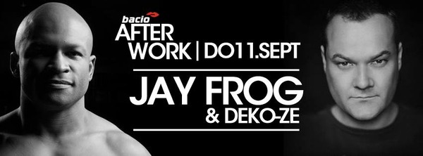 Party Flyer: Jay Frog & Deko-ze @ bacio Afterworkparty am 11.09.2014 in Rostock