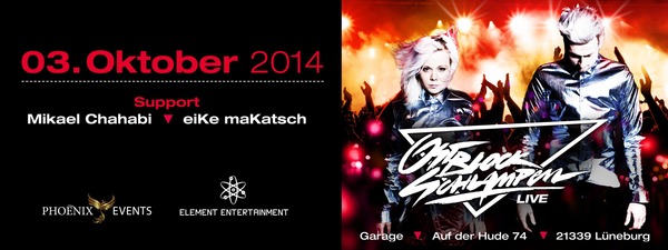 Party Flyer: OSTBLOCKSCHLAMPEN LIVE  am 03.10.2014 in Lneburg