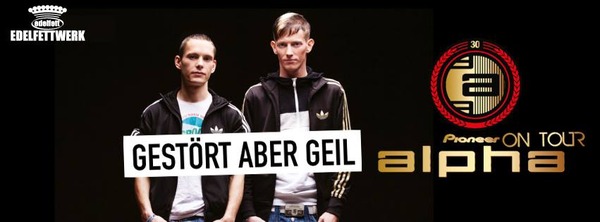 Party Flyer: Gestrt aber GeiL @ alpha on Tour Edelfettwerk am 24.10.2014 in Hamburg