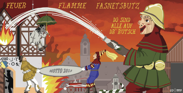 Party Flyer: Groer Zunftball 2015 am 07.02.2015 in Kilegg
