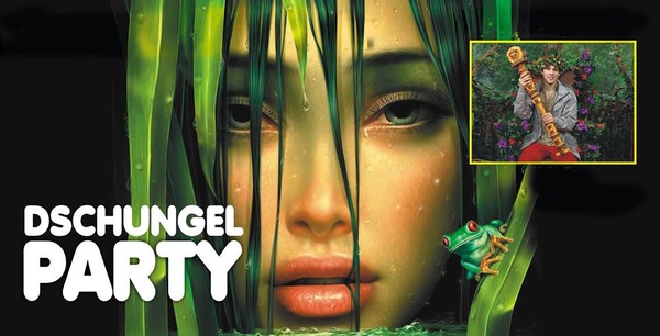 Party Flyer: Dschungel Party am 31.01.2015 in Drpen