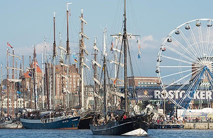 Party Flyer: 25. Hanse Sail Rostock 2015 am 08.08.2015 in Rostock