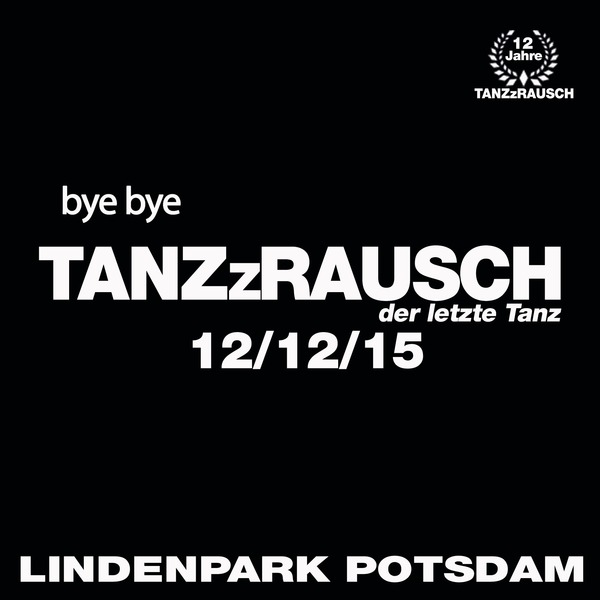 Party Flyer: Tanzzrausch @ Lindenpark am 12.12.2015 in Potsdam