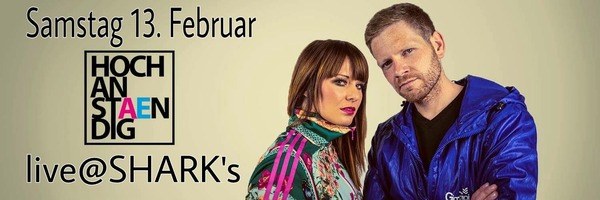Party Flyer:  HOCHANSTAENDIG live@SHARKs am 13.02.2016 in Bad Doberan