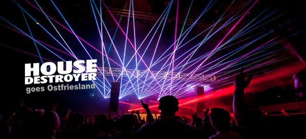 Party Flyer: HOUSEDESTROYER GOES OSTFRIESLAND am 05.03.2016 in Groefehn