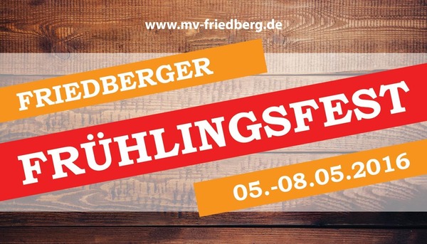Party Flyer: Frhlingsfest Friedberg - Partynacht mit DJ DON JUAN am 06.05.2016 in Bad Saulgau
