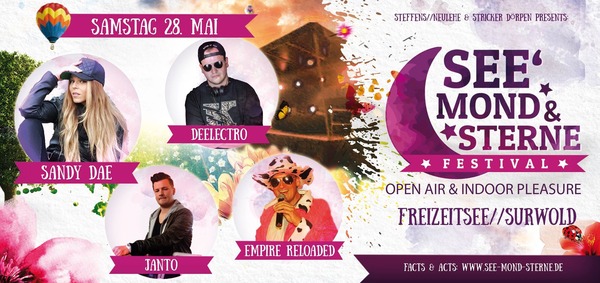 Party Flyer: See`Mond&Sterne Part II am 28.05.2016 in Surwold