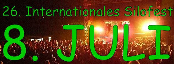 Party Flyer: 26. Internationales Silofest in lkofen am 08.07.2016 in Hohentengen