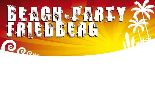 Party Flyer: Beach Party Friedberg am 19.08.2016 in Bad Saulgau