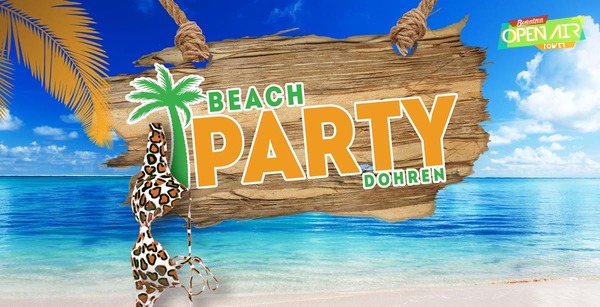 Party Flyer: Beach Party 2016 - Die Party Eskalation am 20.08.2016 in Herzlake