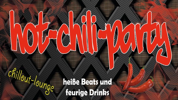 Party Flyer: HOT-CHILI-PARTY Griesingen am 14.10.2016 in Griesingen