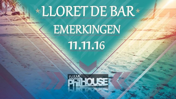 Party Flyer: Lloret de Bar 2016 am 11.11.2016 in Emerkingen
