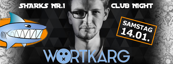 Party Flyer: SHARKs Nr. 1 Club Night  am 14.01.2017 in Bad Doberan