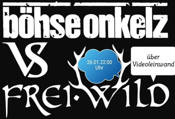 Party Flyer: Groe Onkelz & Frei.Wild Nacht am 26.01.2017 in Rostock