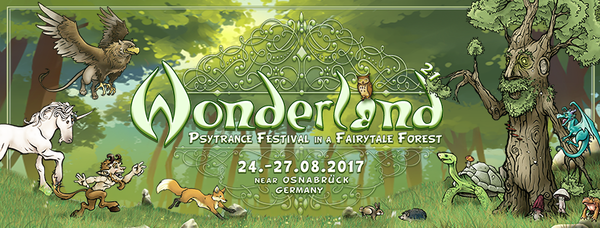 Party Flyer: Waldfrieden Wonderland 2017 am 26.08.2017 in Stemwede