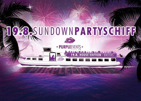 Party Flyer: Sundownpartyschiff House-Edition am 19.08.2017 in Brandenburg an der Havel