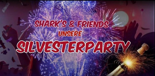 Party Flyer: Silvesterparty SHARKs & Friends am 31.12.2017 in Bad Doberan