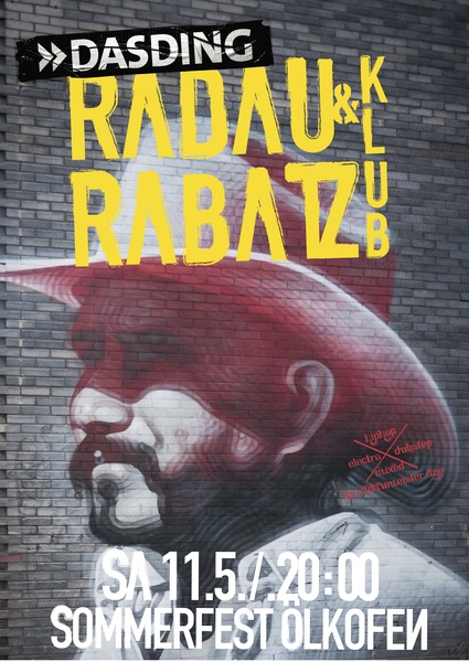 Party Flyer: Kultpartynacht mit dem DASDING Radau & Rabatz Klub am 11.05.2019 in Hohentengen