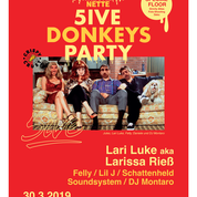 Party Flyer: 5ive Donkey present Larissa Rie & Felly am 30.03.2019 in Kempten (Allgu)