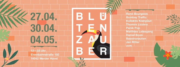 Party Flyer: Bltenzauber Open Air #1 am 27.04.2019 in Werder (Havel)