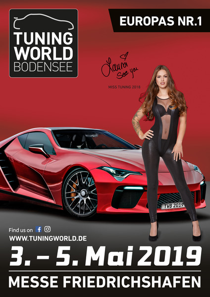 Party Flyer: TUNING WORLD BODENSEE 2019 am 05.05.2019 in Friedrichshafen