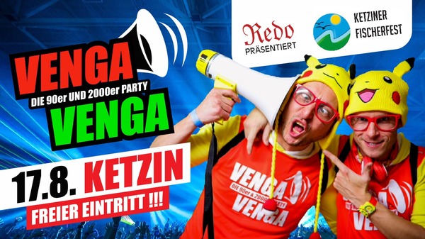 Party Flyer: Venga Venga Ketzin am 17.08.2019 in Ketzin