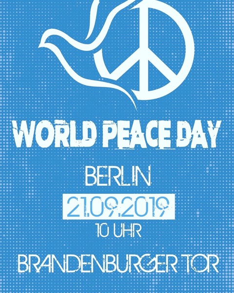 Party Flyer: Love World Peace Parade Berlin am 21.09.2019 in Berlin