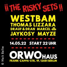 Party Flyer: The Risky Sets am 14.05.2022 in Berlin