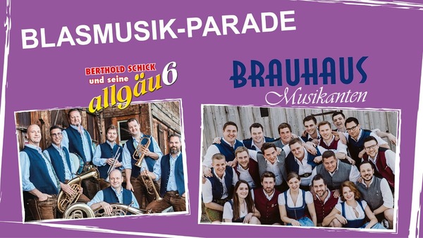 Party Flyer: Berzirksmusikfest - Blasmusikparade am 17.06.2023 in Kirchdorf an der Iller