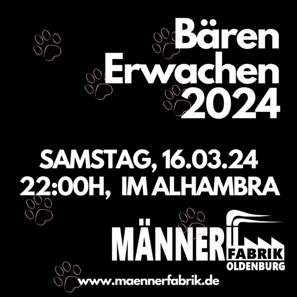 Party Flyer: Brenerwachen 2024 bei der Mnnerfabrik am 16.03.2024 in Oldenburg