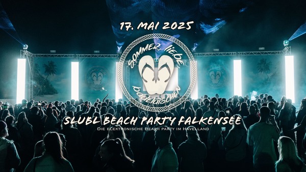 Party Flyer: SLUBL Beach Party am 17.05.2025 in Falkensee