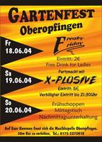 Gartenfest Oberopfingen am Samstag, 19.06.2004