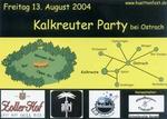 Httenfest 2004 in Kalkreute am Freitag, 13.08.2004