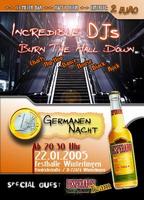 1 Euro Germanen Nacht am Samstag, 22.01.2005
