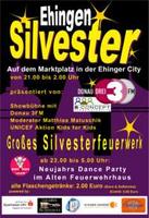 Ehingen feiert Silvester mit Donau 3 FM am Freitag, 31.12.2004