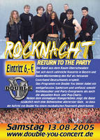 Double You rockt WEINFEST in Aach-Linz am Samstag, 13.08.2005