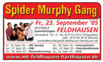 SPIDER MURPHY GANG am Freitag, 23.09.2005