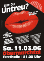 UNTREU3 - Aller guten Dinge sind drei... am Samstag, 11.03.2006