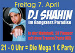 Black-Party mit Dj Shahin am Freitag, 07.04.2006