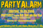 PARTYALARM am Freitag, 19.05.2006
