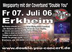 Double You - Volksfest - Erkheim am Freitag, 07.07.2006