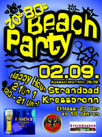 70s 80s Beach Party am Samstag, 02.09.2006