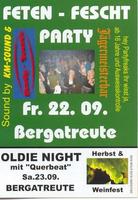 FETEN-FESCHT - PARTY mit DJs by KM-SOUND und RANDY-SOUNDS am Freitag, 22.09.2006