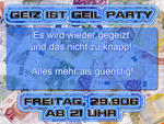 Geiz ist Geil Party am Freitag, 29.09.2006