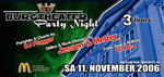 Burgtheater Party Night - Die mega Party auf 3 Floors am Samstag, 11.11.2006